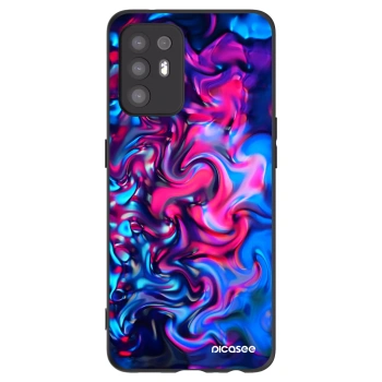 Picasee silikonski črni ovitek za OPPO A94 5G - Redlight