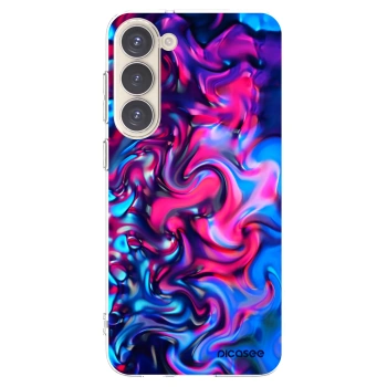 Picasee silikonski prozorni ovitek za Samsung Galaxy S23+ 5G - Redlight