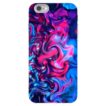 Picasee silikonski prozorni ovitek za Apple iPhone 6/6S - Redlight