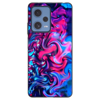 Picasee silikonski črni ovitek za Xiaomi Redmi Note 12 Pro 5G - Redlight