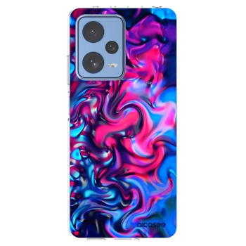 Picasee silikonski prozorni ovitek za Xiaomi Redmi Note 12 Pro 5G - Redlight