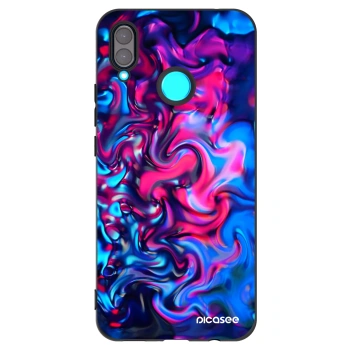 Picasee silikonski črni ovitek za Huawei Nova 3 - Redlight
