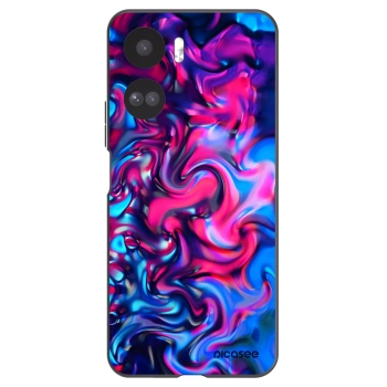 Picasee silikonski črni ovitek za Honor 90 Lite 5G - Redlight
