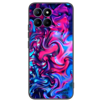 Picasee silikonski črni ovitek za Honor 70 Lite - Redlight