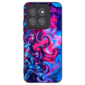 Picasee silikonski črni ovitek za Xiaomi 14 - Redlight