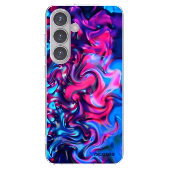 Picasee silikonski prozorni ovitek za Samsung Galaxy S24 S921B 5G - Redlight