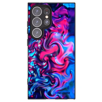 Picasee silikonski črni ovitek za Samsung Galaxy S24 Ultra S928B 5G - Redlight