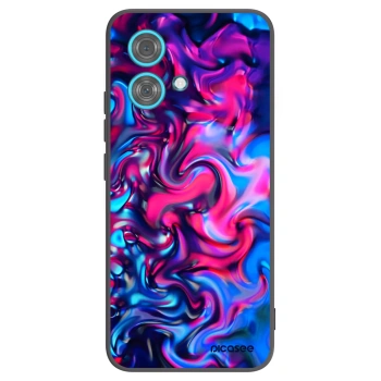 Picasee silikonski črni ovitek za Motorola Edge 40 Neo - Redlight