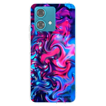 Picasee silikonski prozorni ovitek za Motorola Edge 40 Neo - Redlight
