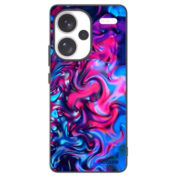 Picasee silikonski črni ovitek za Xiaomi Redmi Note 13 Pro+ 5G - Redlight