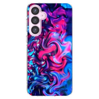 Picasee silikonski prozorni ovitek za Samsung Galaxy A55 5G A556B - Redlight