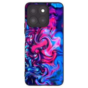 Picasee silikonski črni ovitek za Honor X8b - Redlight