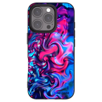 Picasee silikonski črni ovitek za Apple iPhone 16 Pro - Redlight