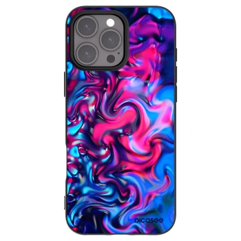 Picasee silikonski črni ovitek za Apple iPhone 16 Pro Max - Redlight