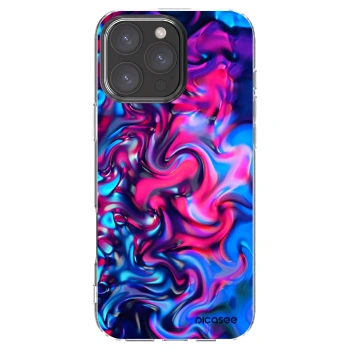 Picasee silikonski prozorni ovitek za Apple iPhone 16 Pro Max - Redlight