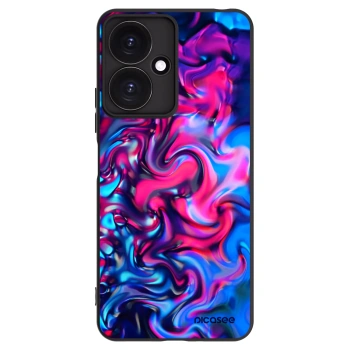 Picasee silikonski črni ovitek za Xiaomi Redmi 13C 5G - Redlight