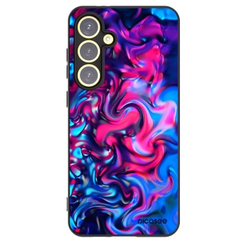 Picasee silikonski črni ovitek za Samsung Galaxy S24 FE S721B - Redlight