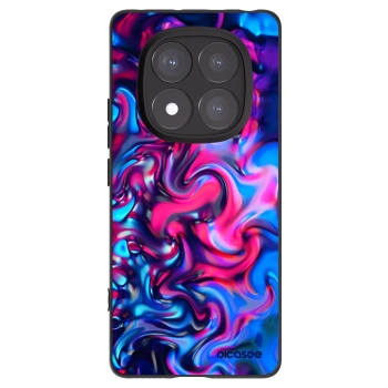 Picasee silikonski črni ovitek za Xiaomi Redmi Note 14 Pro 5G - Redlight