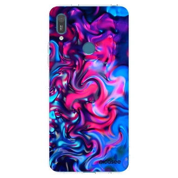 Picasee silikonski prozorni ovitek za Huawei Y7 2019 - Redlight