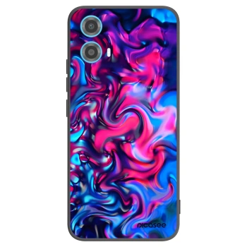 Picasee silikonski črni ovitek za Motorola Moto G34 5G - Redlight