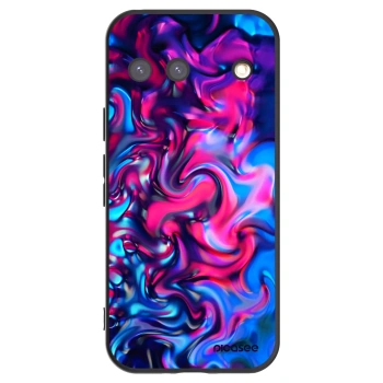 Picasee silikonski črni ovitek za Google Pixel 9 - Redlight