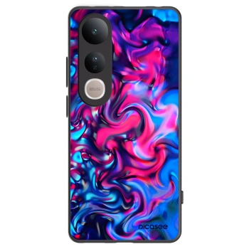 Picasee silikonski črni ovitek za Vivo V50 Lite 5G - Redlight