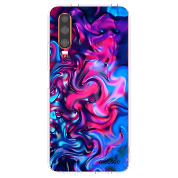Picasee silikonski prozorni ovitek za Huawei P30 - Redlight