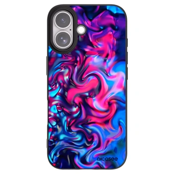 Picasee silikonski črni ovitek za Apple iPhone 17 - Redlight