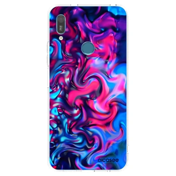 Picasee silikonski prozorni ovitek za Huawei Y6 2019 - Redlight