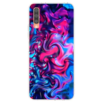 Picasee silikonski prozorni ovitek za Samsung Galaxy A70 A705F - Redlight