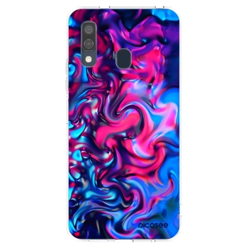 Picasee silikonski prozorni ovitek za Samsung Galaxy A40 A405F - Redlight