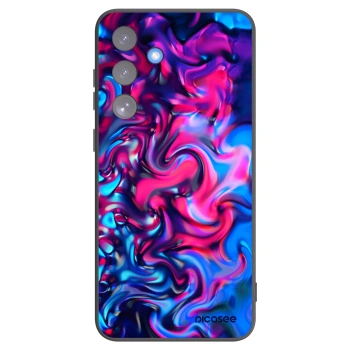 Picasee silikonski črni ovitek za Samsung Galaxy S25 FE 5G - Redlight