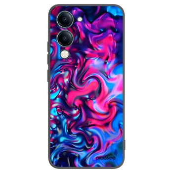 Picasee silikonski črni ovitek za Vivo Y29s 5G - Redlight