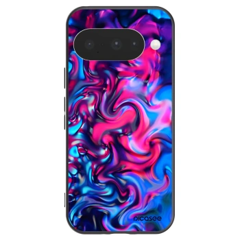 Picasee silikonski črni ovitek za Google Pixel 10 - Redlight