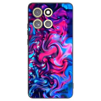 Picasee silikonski črni ovitek za Motorola Moto G86 Power 5G - Redlight