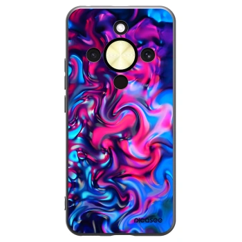 Picasee silikonski črni ovitek za Honor Magic8 Lite 5G - Redlight