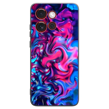 Picasee silikonski črni ovitek za Motorola Edge 60 Neo 5G - Redlight