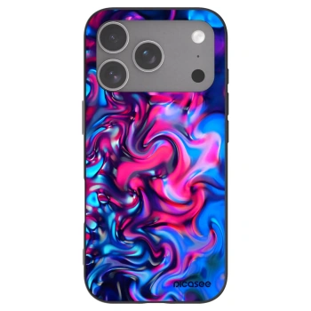 Picasee silikonski črni ovitek za Apple iPhone 18 Pro - Redlight