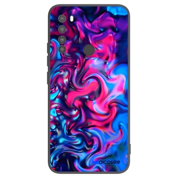 Picasee silikonski črni ovitek za Xiaomi Redmi Note 8 - Redlight