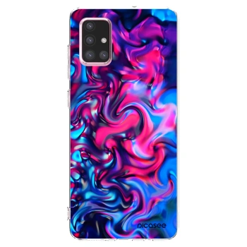 Picasee silikonski prozorni ovitek za Samsung Galaxy A71 A715F - Redlight