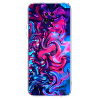 Picasee silikonski prozorni ovitek za Xiaomi Redmi Note 9 Pro - Redlight