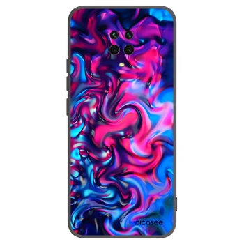 Picasee silikonski črni ovitek za Xiaomi Redmi Note 9 Pro - Redlight