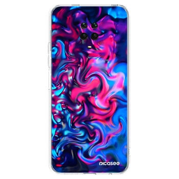 Picasee silikonski prozorni ovitek za Xiaomi Redmi Note 9S - Redlight