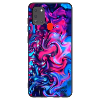 Picasee silikonski črni ovitek za Samsung Galaxy A21s - Redlight