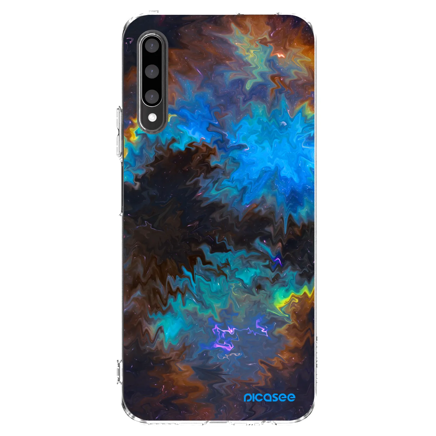 Picasee silikonski prozorni ovitek za Honor 9X Pro - Space