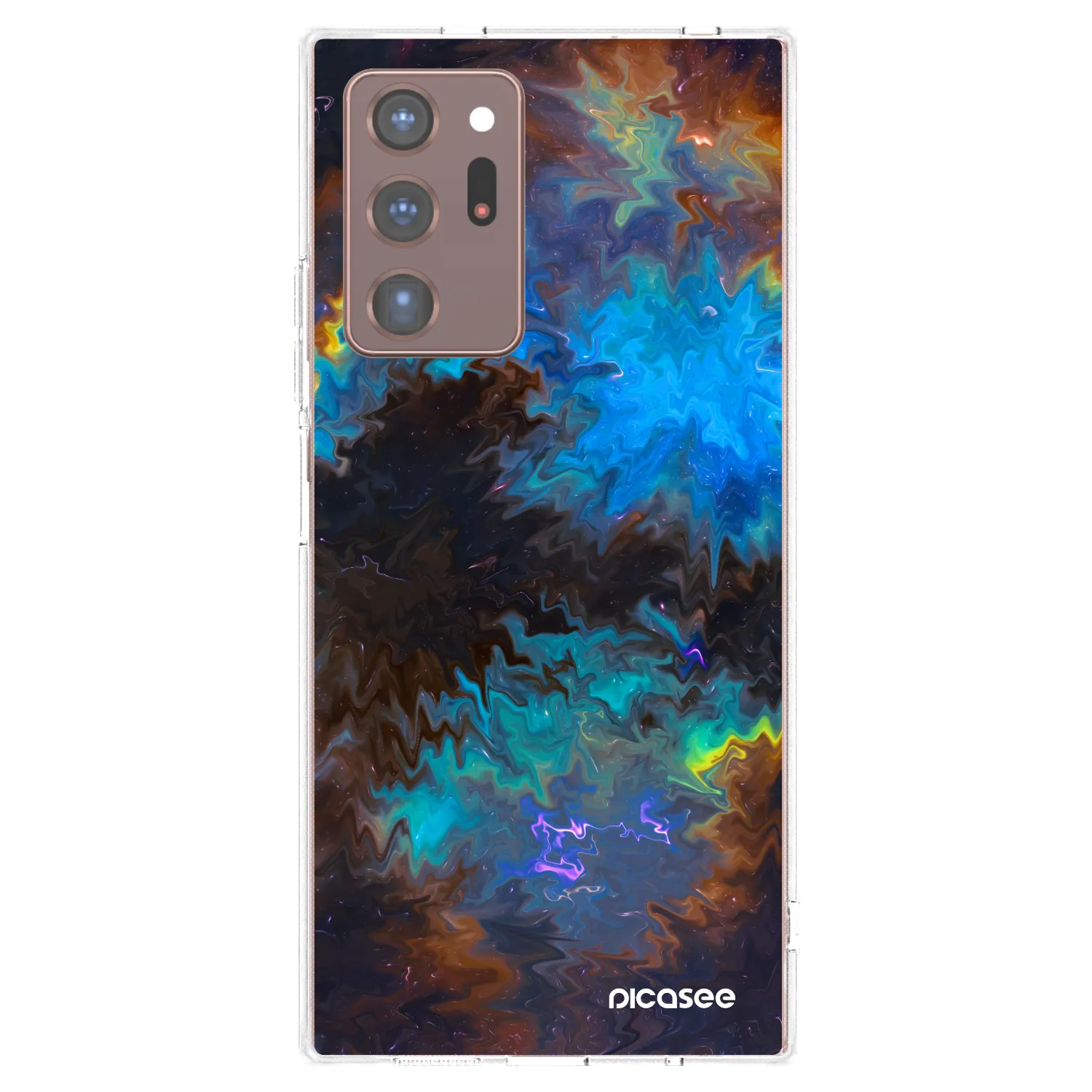 Picasee silikonski prozorni ovitek za Samsung Galaxy Note 20 Ultra - Space