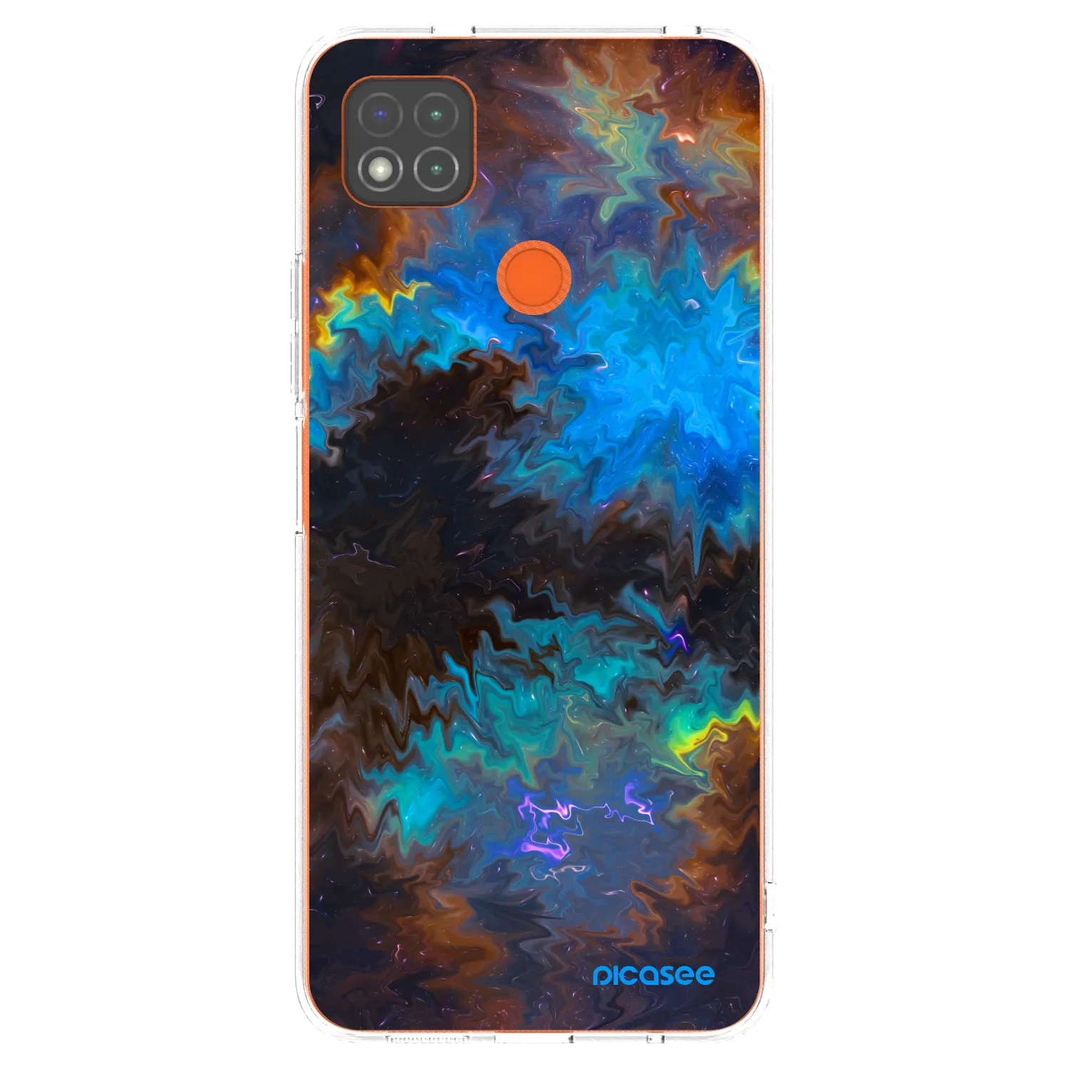 Picasee silikonski prozorni ovitek za Xiaomi Redmi 9C - Space