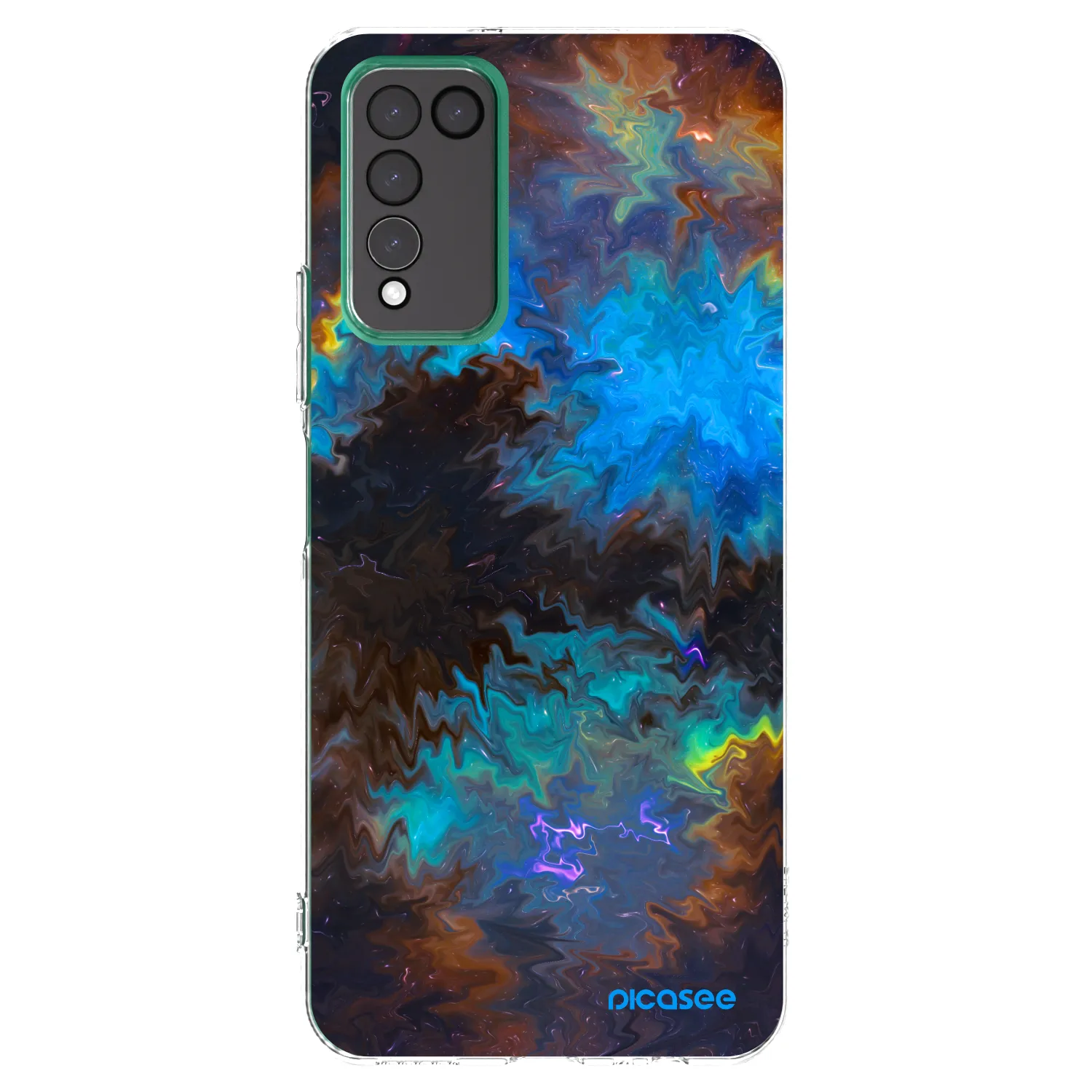 Picasee silikonski prozorni ovitek za Honor 10X Lite - Space