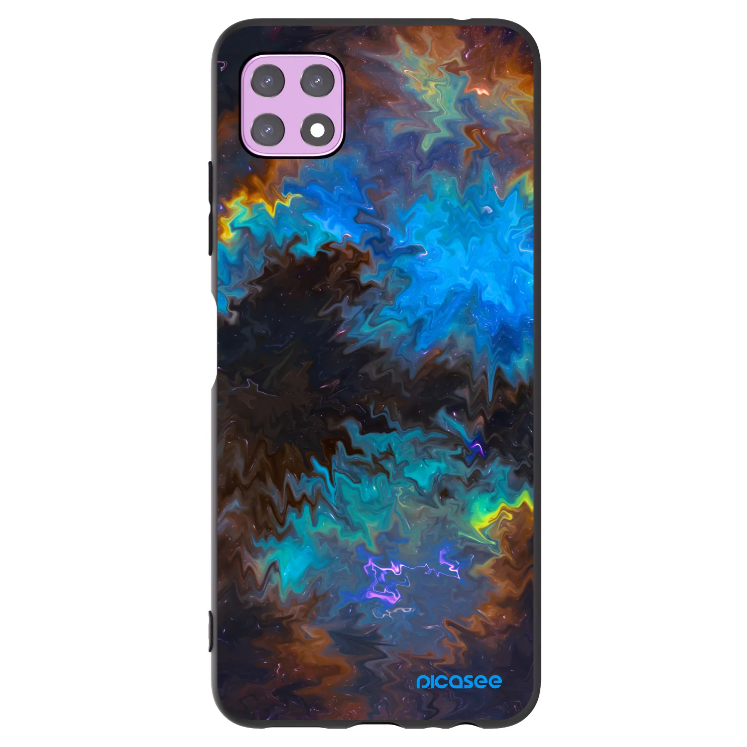 Picasee silikonski črni ovitek za Samsung Galaxy A22 A226B 5G - Space