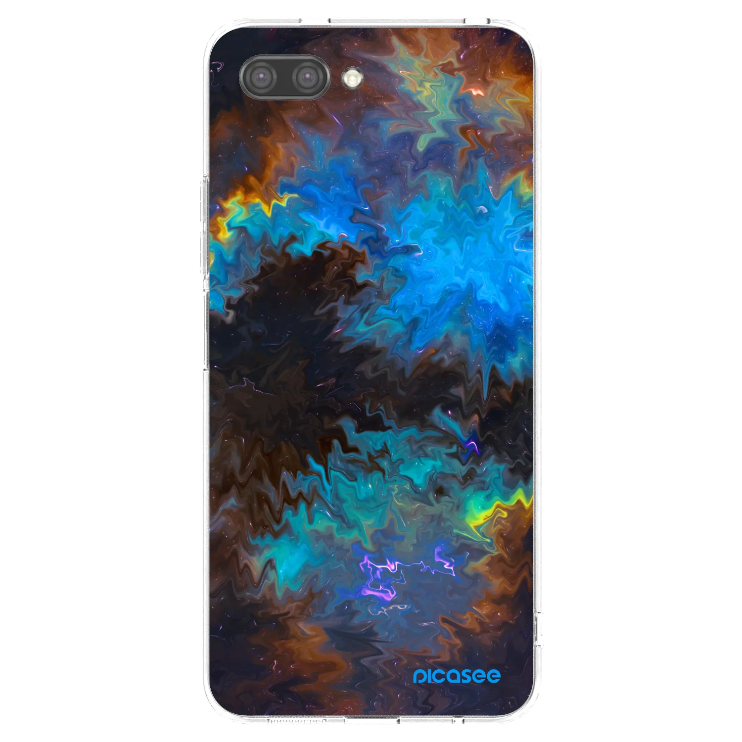 Picasee silikonski prozorni ovitek za Honor 10 - Space